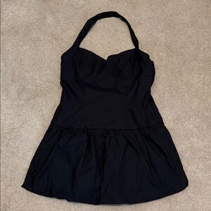 Wild Fable Black Halter Dress